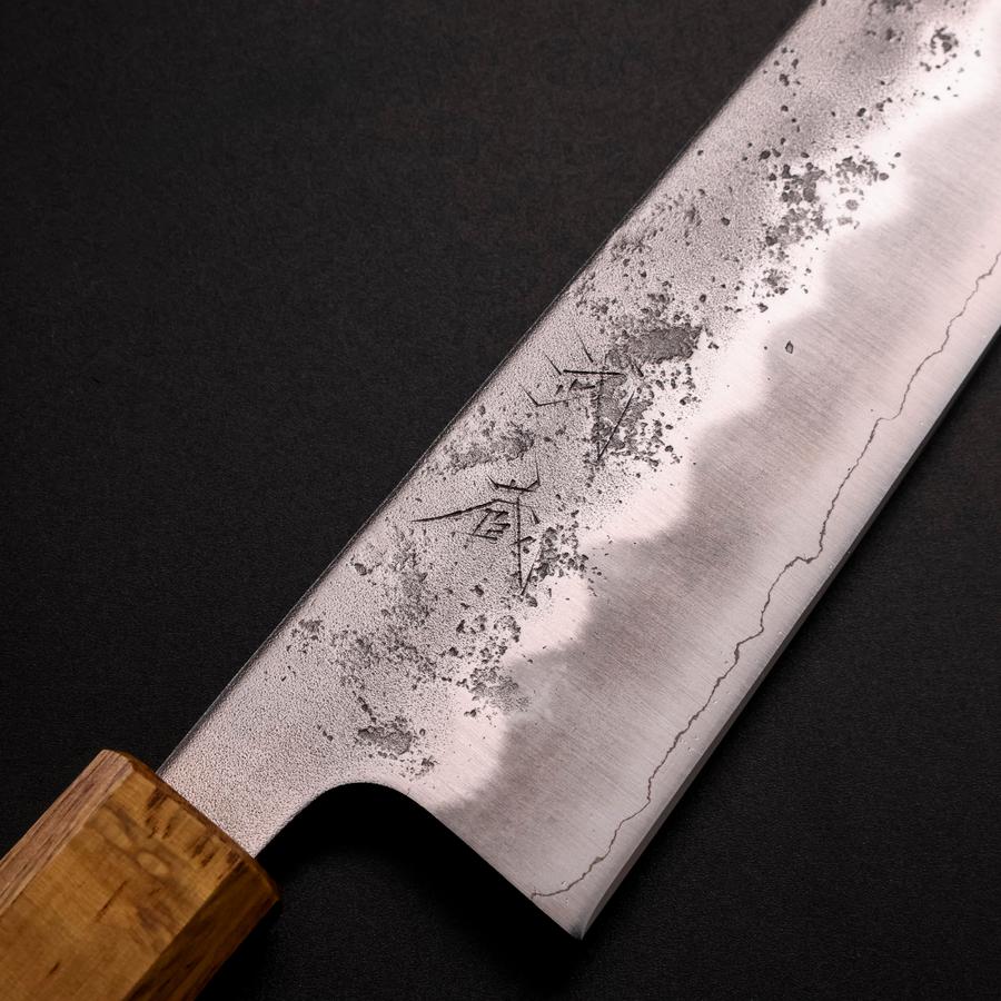 文化 銀紙3号 梨地 焼漆柄 170mm – MUSASHI