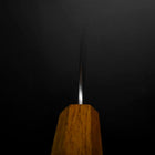 Bunka Silver Steel #3 Nashiji Yaki Urushi Handle 170mm (6.7”)-[Musashi]-[Japanese-Kitchen-Knives]