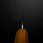 Bunka Silver Steel #3 Nashiji Yaki Urushi Handle 170mm-[Musashi]-[Japanese-Kitchen-Knives]