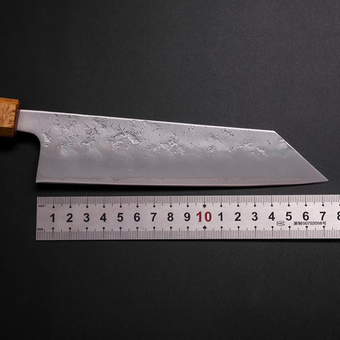 Bunka Silver Steel #3 Nashiji Yaki Urushi Handle 170mm-[Musashi]-[Japanese-Kitchen-Knives]