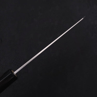Bunka Silver Steel #3 Polished Buffalo Magnolia Handle 170mm-Silver Steel #3-Polished-Japanese Handle-[Musashi]-[Japanese-Kitchen-Knives]