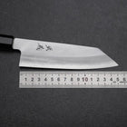 Bunka Silver Steel #3 Polished Buffalo Walnut Handle 155mm (6.1”)-[Musashi]-[Japanese-Kitchen-Knives]