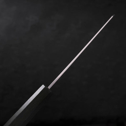 Bunka Silver Steel #3 Polished Green Urushi Handle 170mm (6.7”)-[Musashi]-[Japanese-Kitchen-Knives]