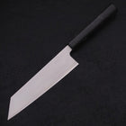 Bunka Silver Steel #3 Polished Ocean Black Handle 170mm (6.7”)-[Musashi]-[Japanese-Kitchen-Knives]