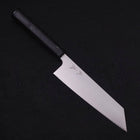 Bunka Silver Steel #3 Polished Ocean Black Handle 170mm (6.7”)-[Musashi]-[Japanese-Kitchen-Knives]