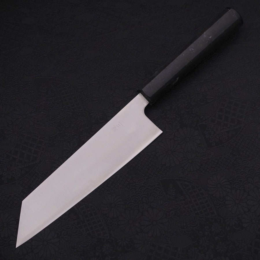 Bunka Silver Steel #3 Polished Ocean Black Handle 170mm-[Musashi]-[Japanese-Kitchen-Knives]