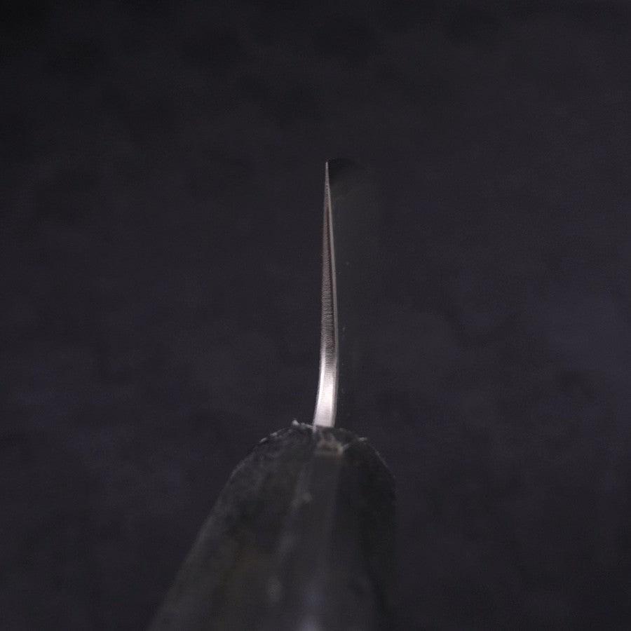 Bunka Silver Steel #3 Polished Ocean Black Handle 170mm-[Musashi]-[Japanese-Kitchen-Knives]