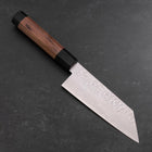 Bunka Silver Steel #3 Tsuchime Damascus Walnut Handle 150mm (5.9”)-[Musashi]-[Japanese-Kitchen-Knives]