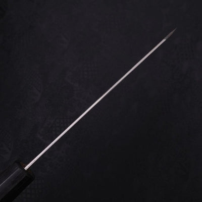 Bunka Stainless Clad Aogami-Super Suname Walnut Handle 185mm-Aogami Super-Tsuchime-Japanese Handle-[Musashi]-[Japanese-Kitchen-Knives]