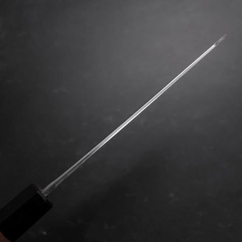 Bunka Stainless Clad Blue Steel #2 Kurouchi Walnut Handle 165mm (6.5”)-[Musashi]-[Japanese-Kitchen-Knives]