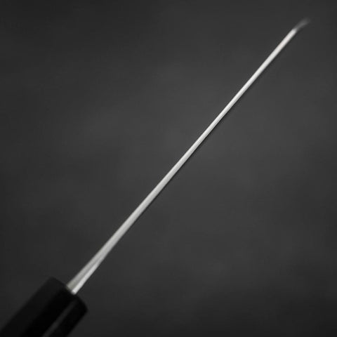 Bunka Stainless Clad Blue Steel #2 Kurouchi Walnut Handle 180mm (7”)-[Musashi]-[Japanese-Kitchen-Knives]
