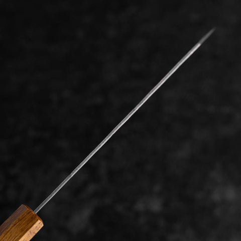 Bunka Sweden Stainless Steel Nashiji Washi Damascus Yaki Urushi Handle 170mm (6.7”)-[Musashi]-[Japanese-Kitchen-Knives]