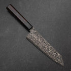 Bunka VG-10 Black Damascus Shitan Handle 180mm (7”)-[Musashi]-[Japanese-Kitchen-Knives]