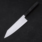 Bunka VG-10 Damascus Black Ishime Handle 180mm (7”)-[Musashi]-[Japanese-Kitchen-Knives]