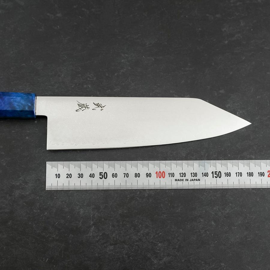 文化 VG-10 ダマスカス ブルーバーチ柄 180mm – MUSASHI