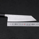 Bunka VG-10 Damascus Buffalo Ebony Handle 170mm (6.7”)-[Musashi]-[Japanese-Kitchen-Knives]