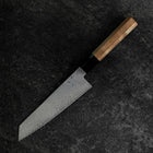 Bunka VG-10 Damascus Buffalo Walnut Handle 180mm (7”)-[Musashi]-[Japanese-Kitchen-Knives]