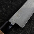 Bunka VG-10 Damascus Buffalo Walnut Handle 180mm (7”)-[Musashi]-[Japanese-Kitchen-Knives]