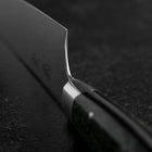 Bunka VG-10 Damascus Green Flower Petal Western Handle 185mm-[Musashi]-[Japanese-Kitchen-Knives]