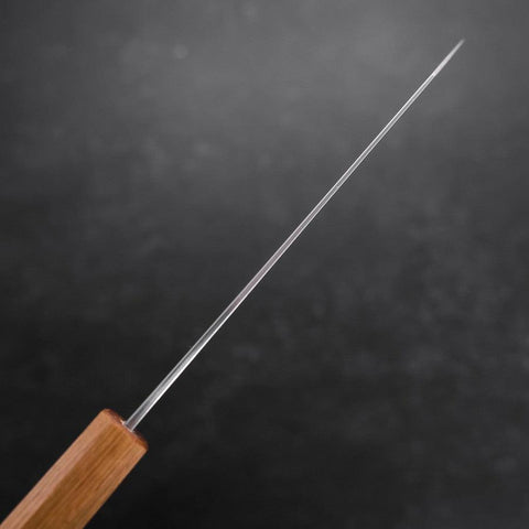 Bunka VG-10 Damascus Oak Handle 170mm (6.7”)-[Musashi]-[Japanese-Kitchen-Knives]