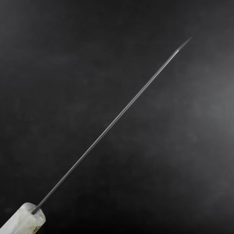 Bunka VG-10 Damascus Ocean White Black Gold Handle 165mm (6.5”)-[Musashi]-[Japanese-Kitchen-Knives]