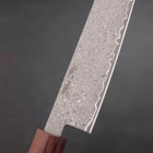 Bunka VG-10 Damascus Shitan Ebony Handle 180mm (7”)-[Musashi]-[Japanese-Kitchen-Knives]