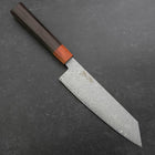 Bunka VG-10 Damascus Shitan Ebony Handle 180mm (7”)-[Musashi]-[Japanese-Kitchen-Knives]