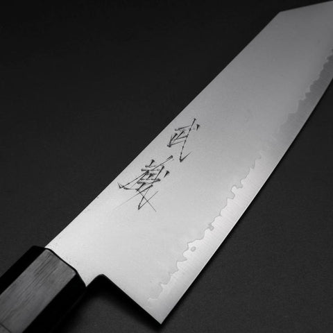 Bunka VG-10 Kasumi Shitan Handle 180mm (7”)-[Musashi]-[Japanese-Kitchen-Knives]