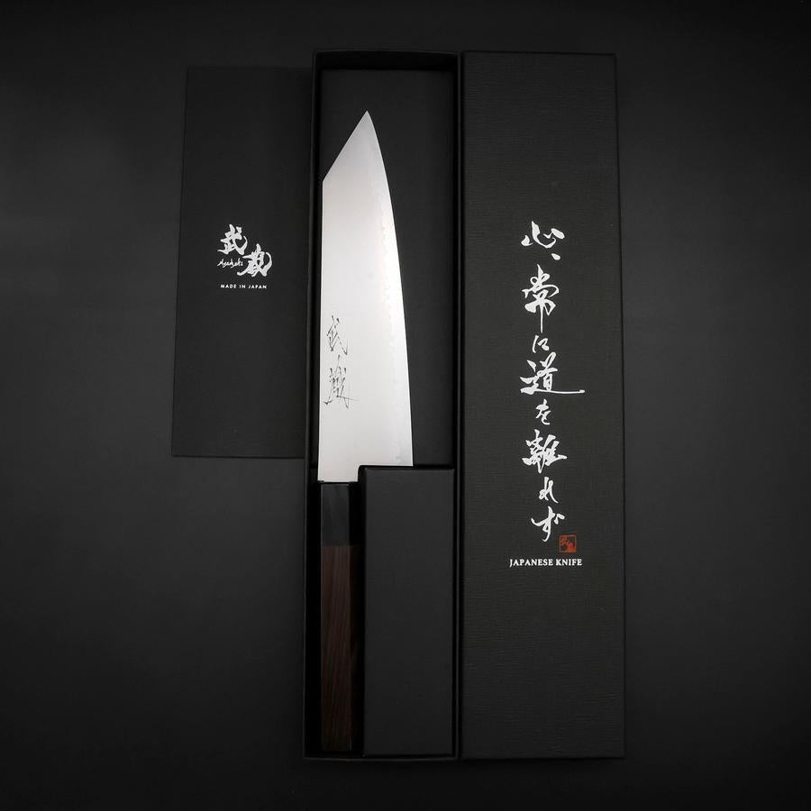 切付 VG-10 ダマスカス グレーバーチ柄 210mm – MUSASHI