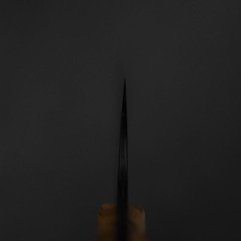 Bunka VG-10 Mirror Damascus Olive Handle 180mm - Blue-[Musashi]-[Japanese-Kitchen-Knives]