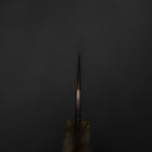 Bunka VG-10 Mirror Damascus Olive Handle 180mm - Brown-[Musashi]-[Japanese-Kitchen-Knives]