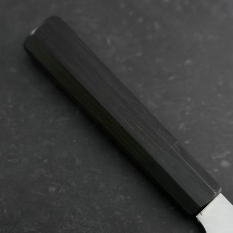 Bunka VG-10 Polished Buffalo Ebony Handle 165mm (6.5”)-[Musashi]-[Japanese-Kitchen-Knives]