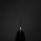 Bunka VG-10 Tsuchime Buffalo Ebony Handle 165mm (6.5”)-[Musashi]-[Japanese-Kitchen-Knives]