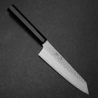 Bunka VG-10 Tsuchime Buffalo Ebony Handle 165mm (6.5”)-[Musashi]-[Japanese-Kitchen-Knives]