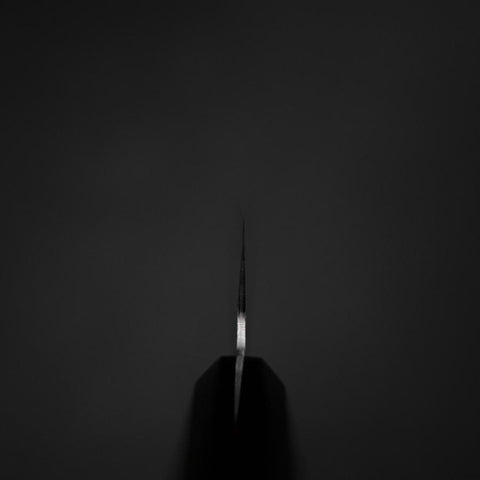 Bunka VG-10 Tsuchime Buffalo Ebony Handle 165mm-[Musashi]-[Japanese-Kitchen-Knives]