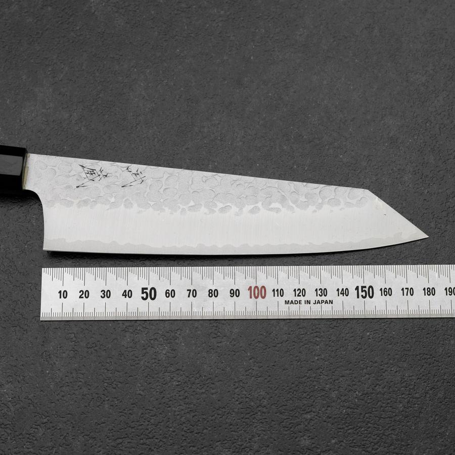文化包丁 VG-10 槌目 水牛黒檀柄 180mm – MUSASHI