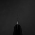 Bunka VG-10 Tsuchime Buffalo Ebony Handle 180mm-[Musashi]-[Japanese-Kitchen-Knives]