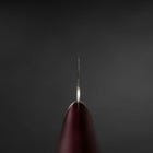 Bunka VG-10 Tsuchime Cherry Red Handle 165mm (6.5”)-[Musashi]-[Japanese-Kitchen-Knives]