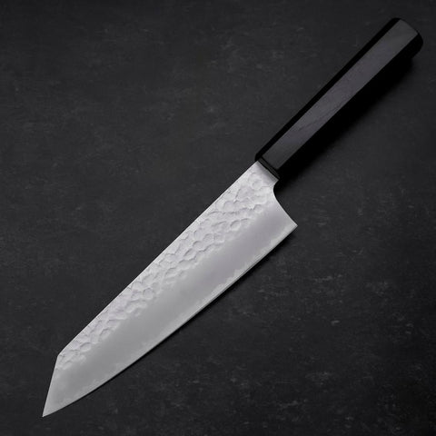 Bunka VG-10 Tsuchime Ebony Handle 180mm (7”)-[Musashi]-[Japanese-Kitchen-Knives]