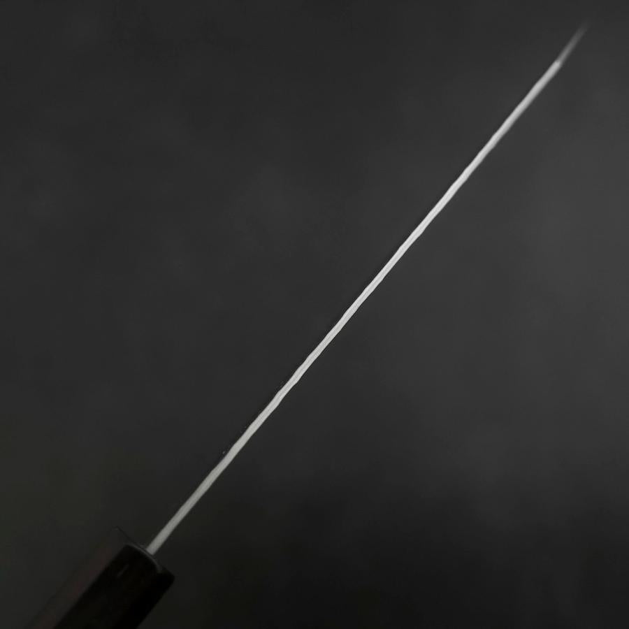 Bunka VG-10 Tsuchime Ebony Handle 180mm-[Musashi]-[Japanese-Kitchen-Knives]