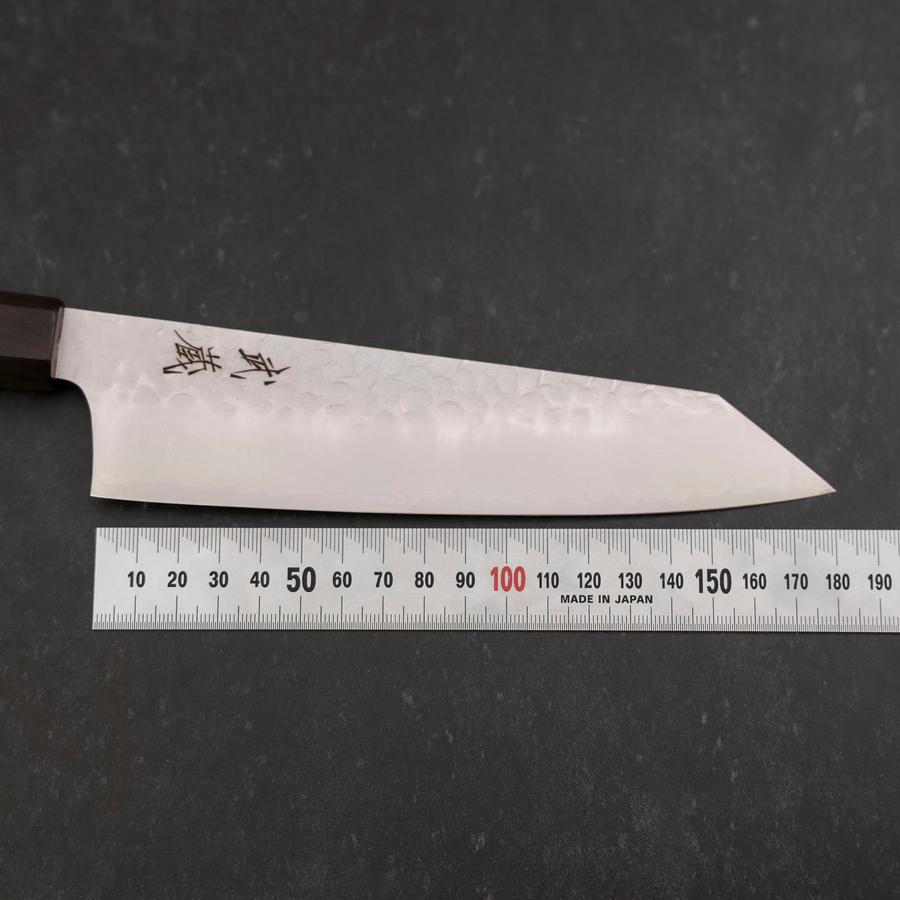 Bunka VG-10 Tsuchime Ebony Handle 180mm-[Musashi]-[Japanese-Kitchen-Knives]