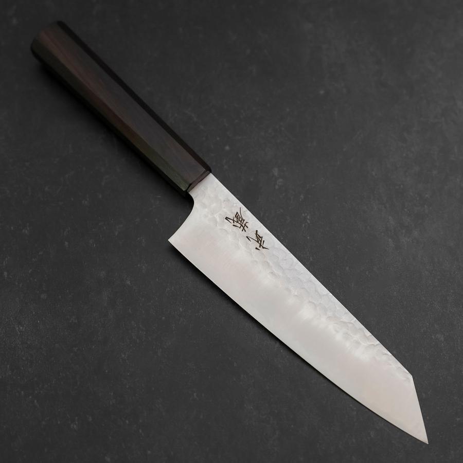 Bunka VG-10 Tsuchime Ebony Handle 180mm-[Musashi]-[Japanese-Kitchen-Knives]