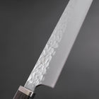 Bunka VG-10 Tsuchime Oval Charcoal Handle 165mm (6.5”)-[Musashi]-[Japanese-Kitchen-Knives]