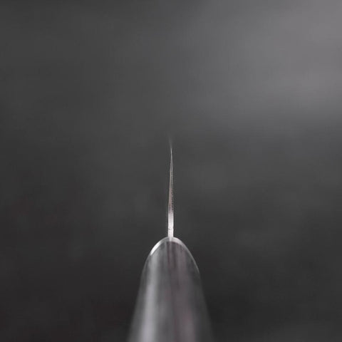 Bunka VG-10 Tsuchime Oval Charcoal Handle 165mm-[Musashi]-[Japanese-Kitchen-Knives]