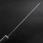 Bunka VG-10 Tsuchime Oval Charcoal Handle 180mm (7”)-[Musashi]-[Japanese-Kitchen-Knives]