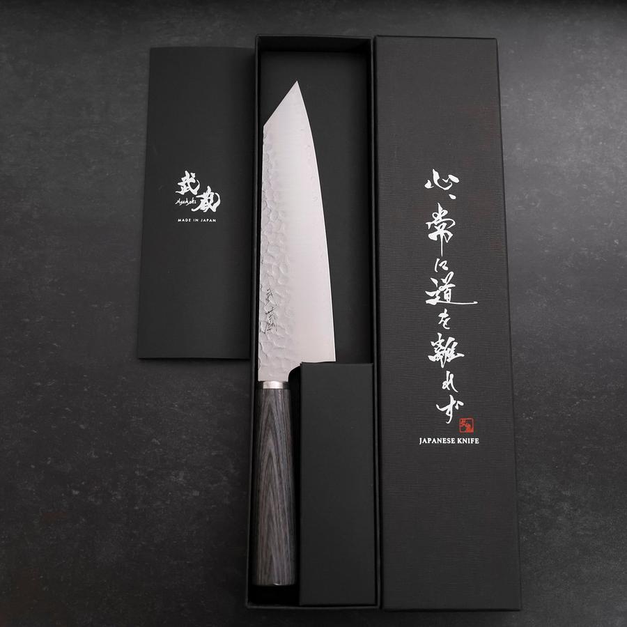 文化 VG-10 鎚目 チェリーチャコール柄 180mm – MUSASHI