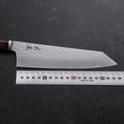 Bunka VG-10 Tsuchime Oval Mahogany Handle 180mm-[Musashi]-[Japanese-Kitchen-Knives]