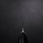 Bunka VG-10 Tsuchime Oval Purple Handle 165mm-[Musashi]-[Japanese-Kitchen-Knives]