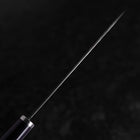 Bunka VG-10 Tsuchime Oval Purple Handle 165mm-[Musashi]-[Japanese-Kitchen-Knives]