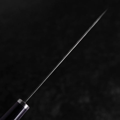 Bunka VG-10 Tsuchime Oval Purple Handle 165mm-[Musashi]-[Japanese-Kitchen-Knives]